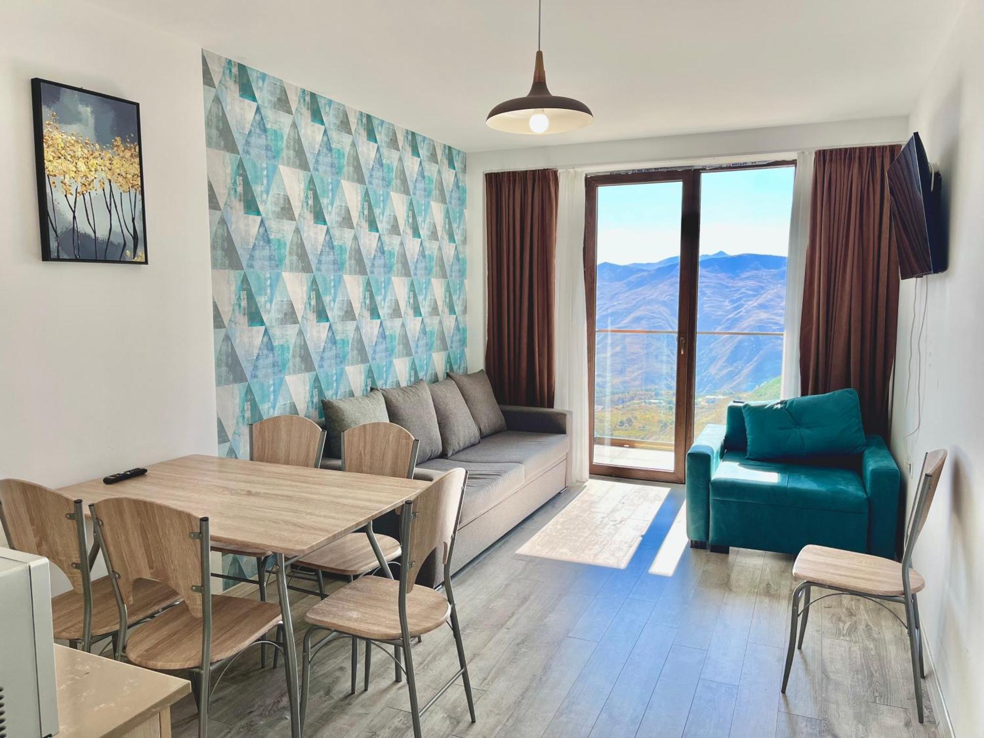 2-Room Apartment Nft New Gudauri 452 Bagian luar foto
